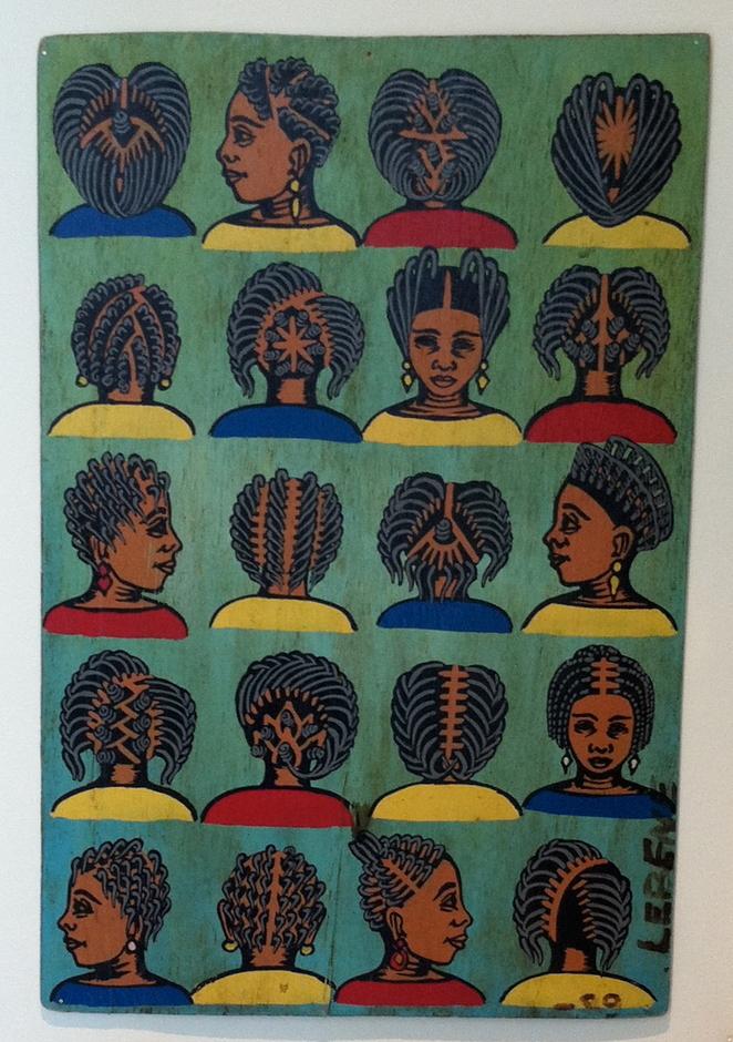 Hair salon signage (Togo)