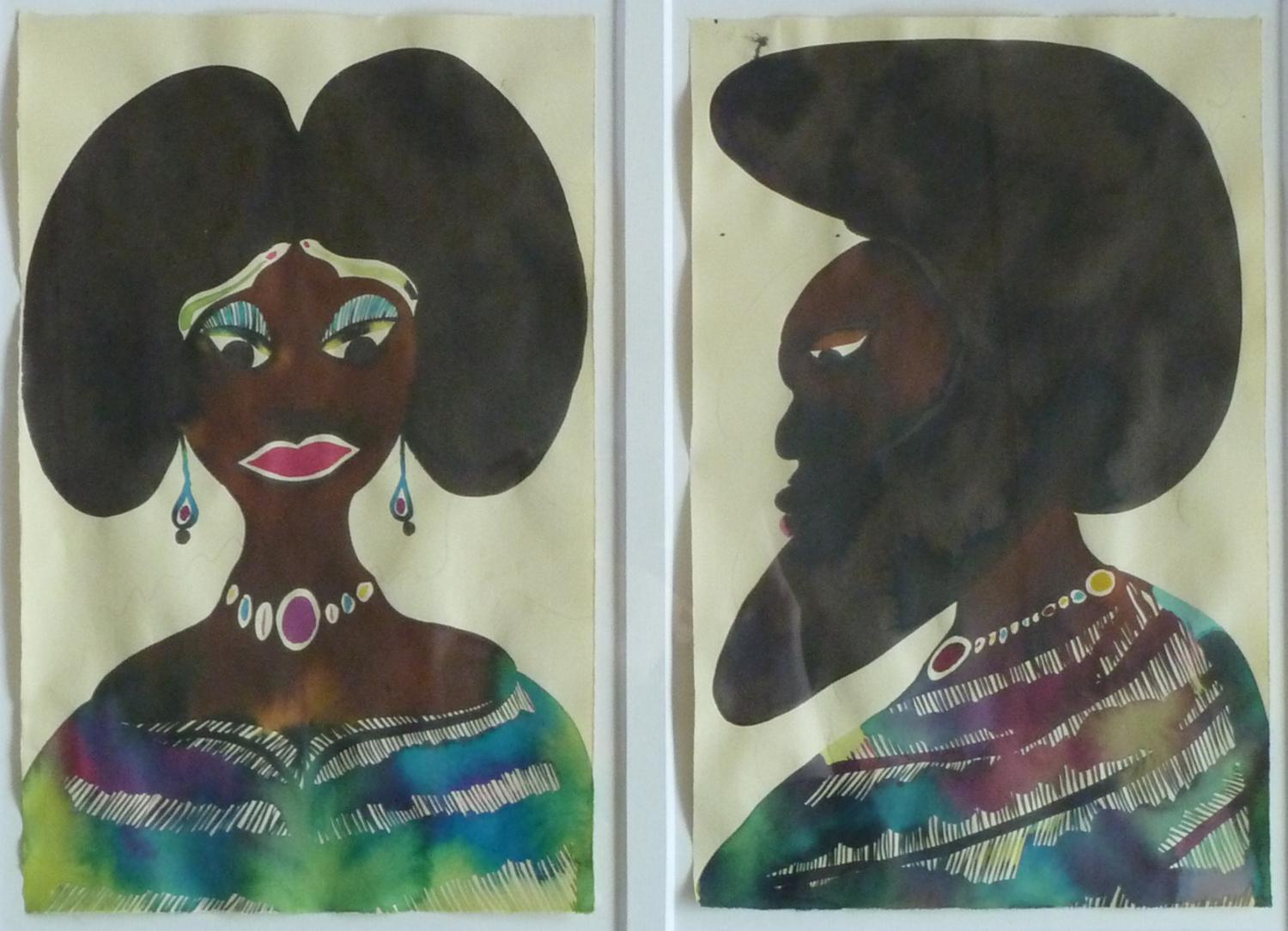 Afromuses (couple)