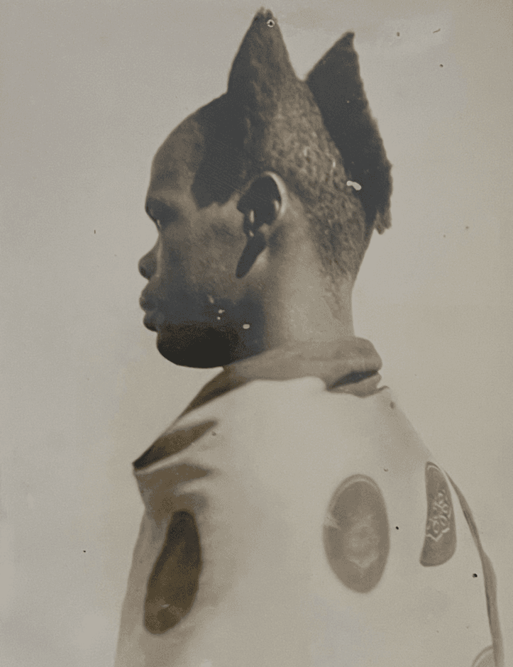 Untitled (A Man's Crowning Glory in Africa)