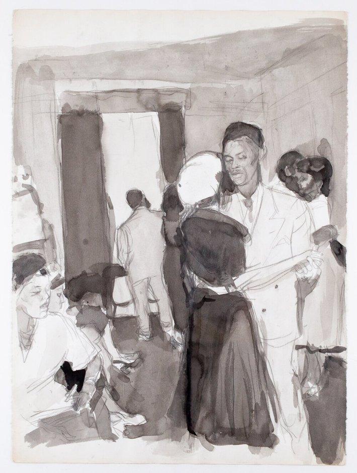 Untitled (dancers from 1950’s from Thomas Ellis photo)