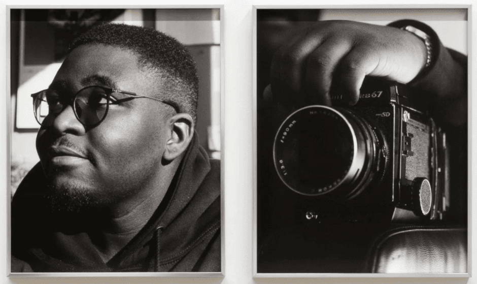 Matter #3, Delali's Double Vision (diptych)